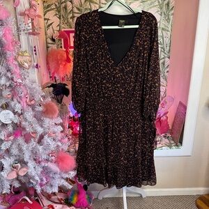 Taylor Floral Print Dress NWT